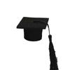 10PCS Mini Felt Tassel Bachelors Hat Wine Bottle Bouquet Decoration Party Event Decoration School Graduation Mini Bachelor's Hat