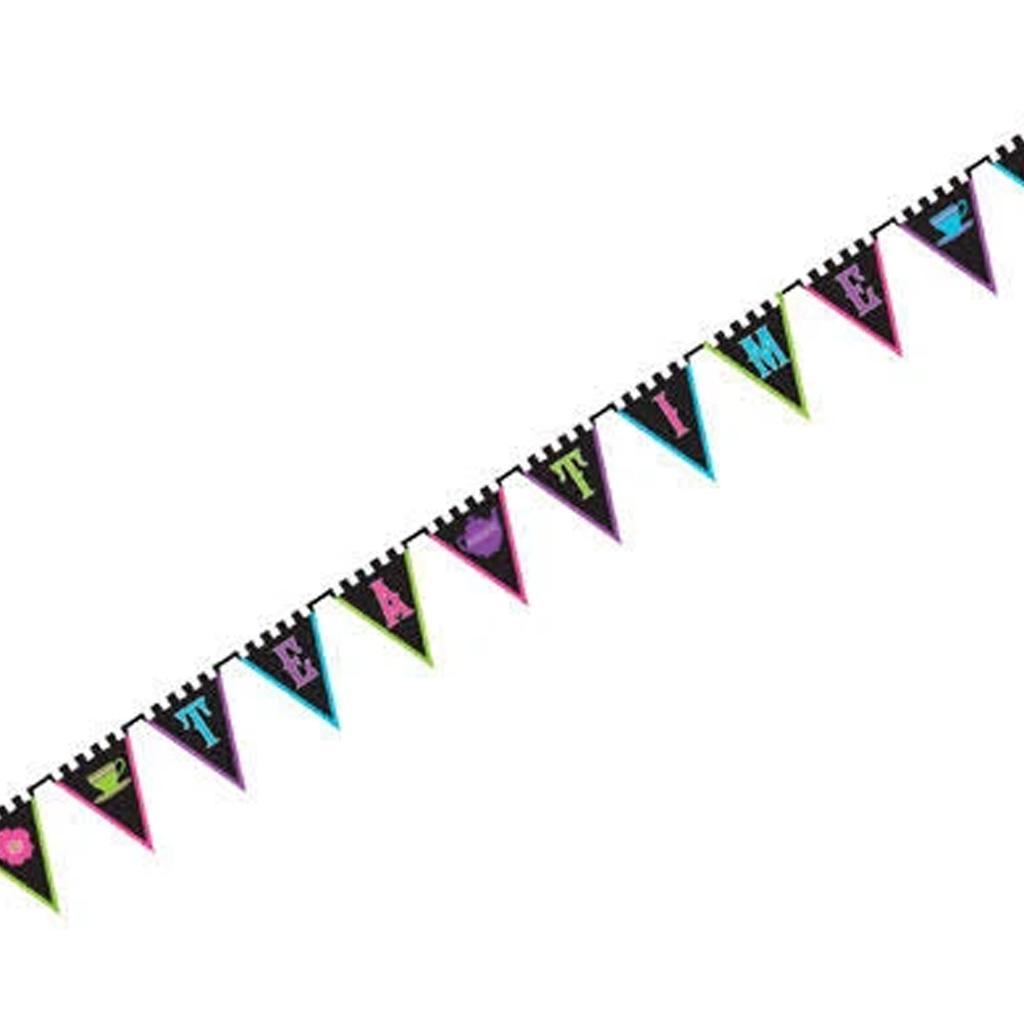 Amscan Pennant Tea Party Banner