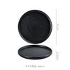 Black Ceramic Tableware Dinner Plates Rice Bowls Noodle Bowl Soup Bowl Salad Bowls Western Plate Steak Plates Dishes Pasta Plate