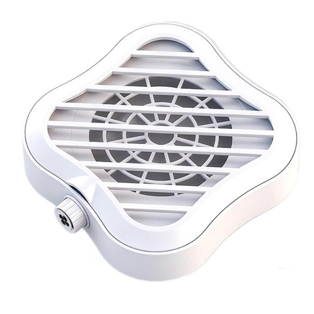 Portable Manicure Desk Collector Mini Fan Nail Dust Extractor Nail Technicians Style A White