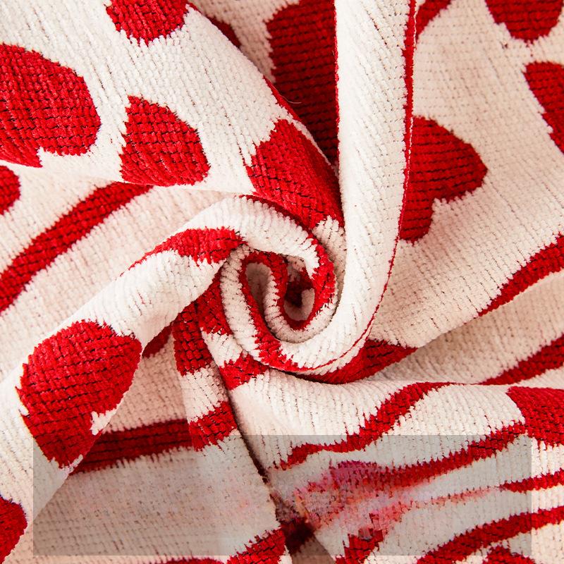 New Chinese Xi Character Chenille Sofa Towel All-Inclusive Universal Dust Cover Nap Blanket Anti-Scratching
