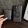 Magnetic Wallet Card Holder Phone Case for Samsung Galaxy S25 FE S24 Ultra S22 Plus A15 A16 A17 A25 A26 A35 A36 A55 A56 A06 A07