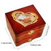 Attractive Decorative Music Box Ornament With Mechanical Jewelry Dance Upgrades Perfect for Bedroom or Study Decors