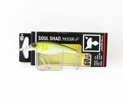 Jackall Soul Shad 58SSR F Schwimmender Köder Pearl Ayu (0758)