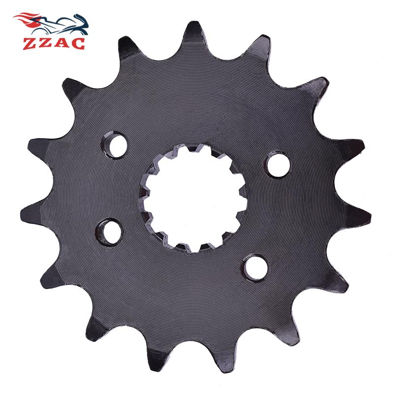Motorcycle Front Sprocket 520-15T For Kawasaki BJ Estrella 250 GPZ400 GPX400 ZR400 ZXR400 ZX-4 Parts Accessories
