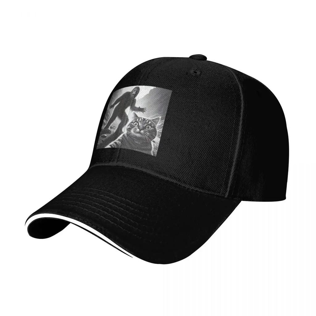 Scared Cat Selfie Lightweight Caps Women Sports Caps Women's Baseball Cap