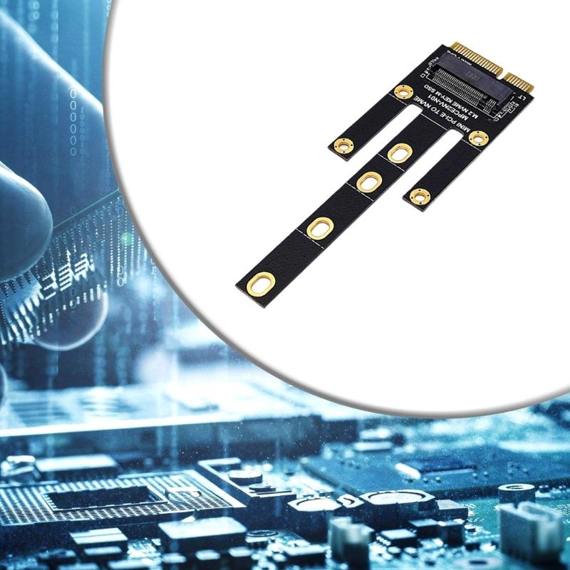 PCIE To NVME Adapter PCIE To M.2 M Key Converter Risers Board Expansion Card for 2230 2242 2260 2280 SSD Accessories