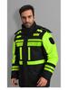 Reflective Rainproof Winter Coat with Thick Inner Liner for Traffic Duty and Cold Protection