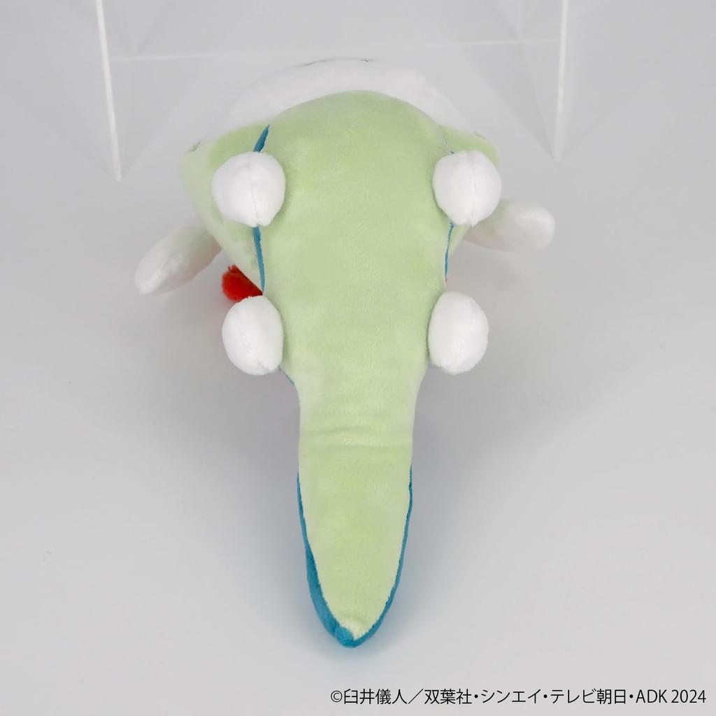 Sanei Boeki Crayon Shin-chan Dinosaur Shiro (S) W13 x D22 x H15cm Plush Toy SN46
