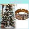 Led Gingerbread Christmas Tree Collar Decorative Holiday Accessory For Festive Trees