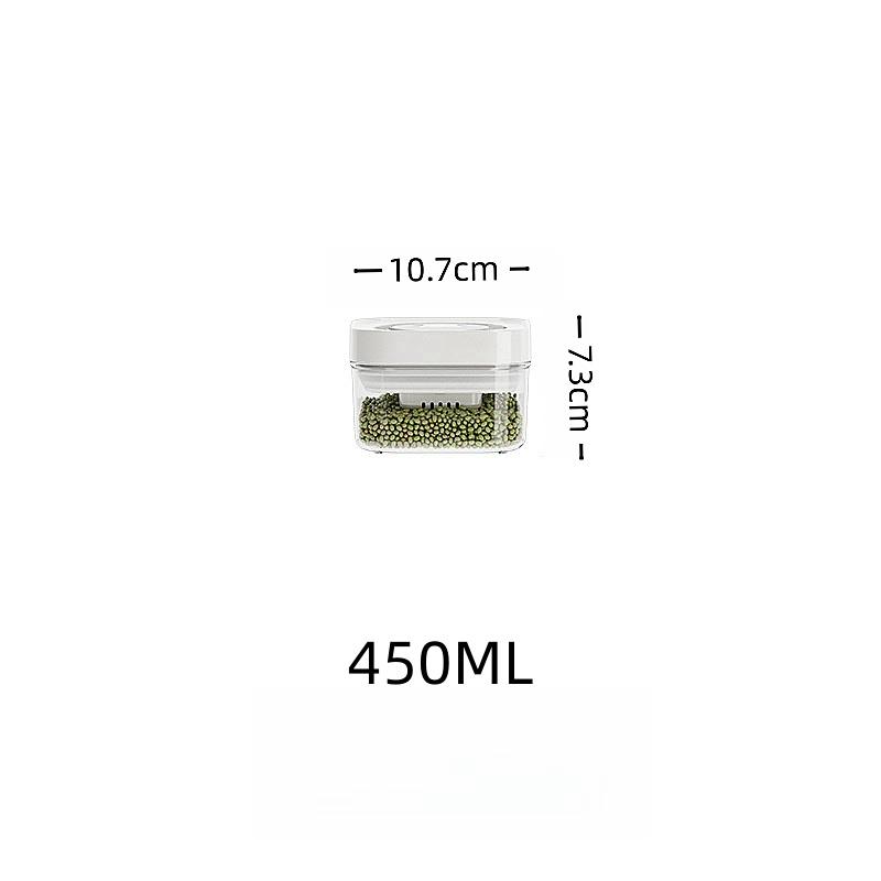 

Пресс-тип Пластиковый резервуар для хранения Герметичный и свежий учет даты еды Может хранить зерно, фрукты, макароны, органайзер для хранения