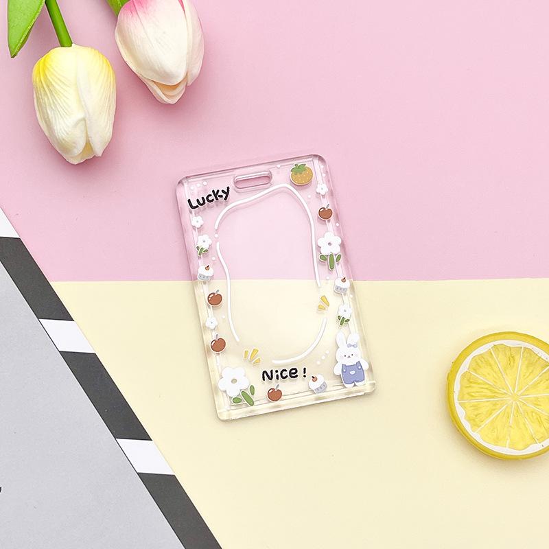 Niedlicher Cartoon-Lanyard-Kartenhalter, Studentenausweis für Pass-Karte, Kreditkartengurte, Schlüsselanhänger, Geschenk für Männer und Frauen