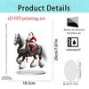 New Christmas Moon Acrylic Desktop Ornament for Home or Office