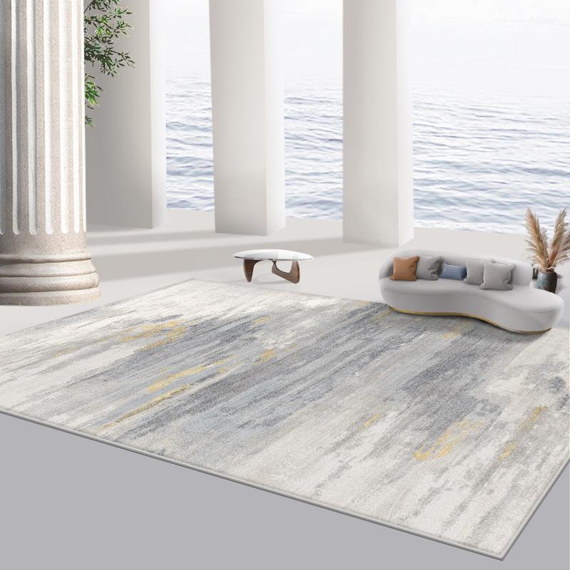 Japanese Modern Living Room Rugs Decoration Home Thickened Stretch Flannel Floor Mats Children's Bedroom Rug Large Area Carpets
