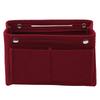 Felt Insert Bag Fits for Handbag /Bucket Bags Liner Bag Felt Makeup Bag High Quality Solid Color Support Travel Portable Insert Purse Organizer