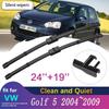 Car Wiper Blade Windshield for Volkswagen VW Golf 5 MK5 Golf V Rabbit 1K GTI 2004~2009 Front Windscreen Wipers Car Accessories