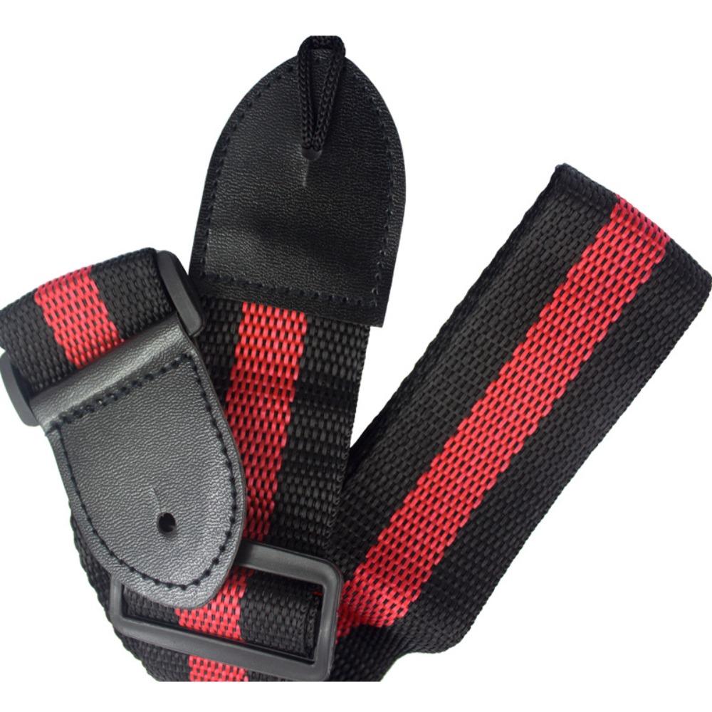 Nylon Bass Ukulele Belt Stripe Personality Guitar Straps Folk Electric Guitar Strap Ukulele