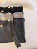 Women's Modal Pajamas: Spring-Fall Long Sleeve & Pants Set with Chest Pads - Pure Desire Style