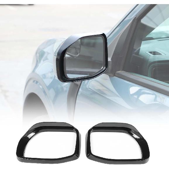 

Sideview Mirror Rain Visor Frame Cover Trim Compatible with Ford Maverick 2022 2023 2024 2025, Car Decoration Accessories 2Pcs (Carbon Fiber Pattern) чёрный