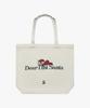 Dear Tint Santa Sleeping Santa Big Tote_Beige