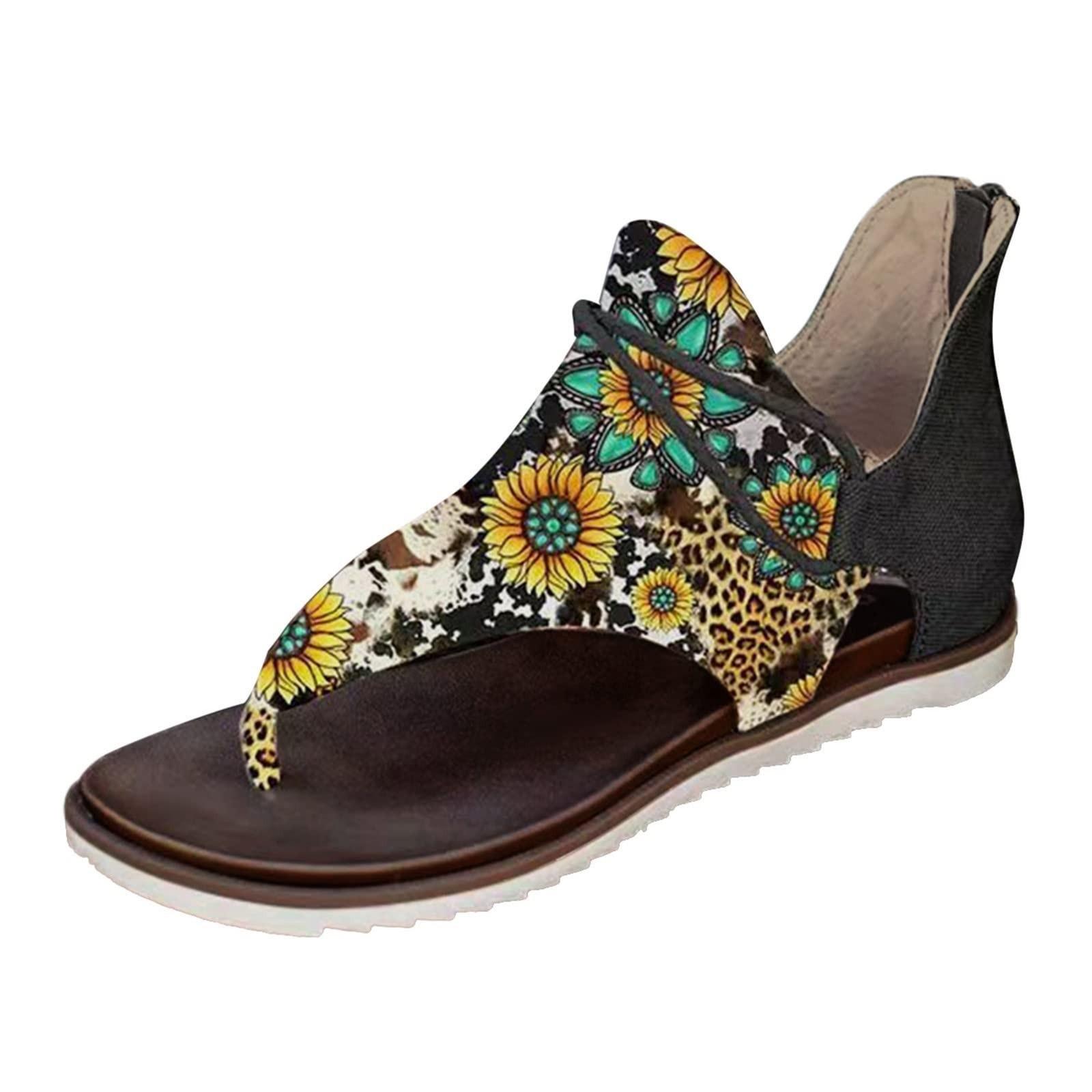 

Женский однотонный комплект, повседневная пляжная обувь на плоской подошве, сандалии, женская обувь чёрный