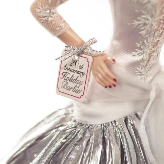 barbie 2008 Holiday Barbie L9643 (Pink Label)