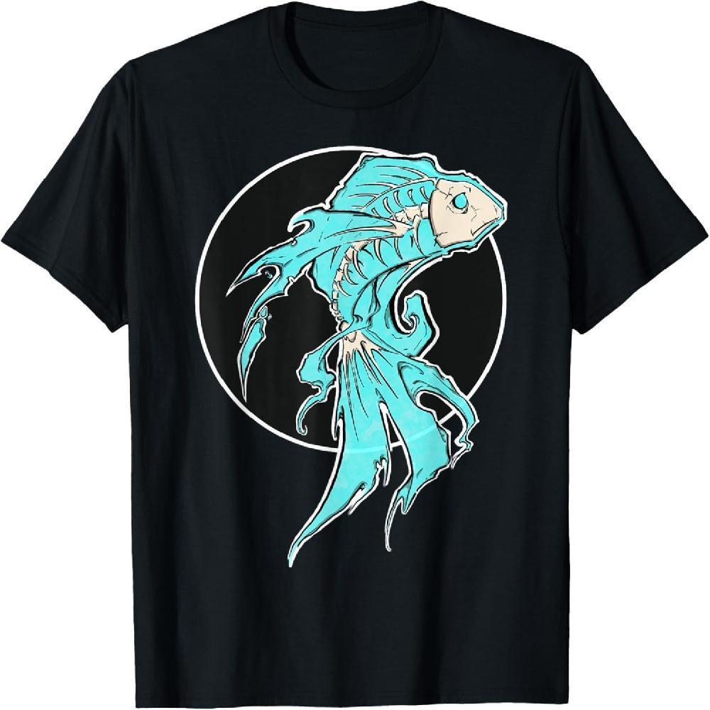 

Футболка «Рыба-призрак» XXXXXL чёрный