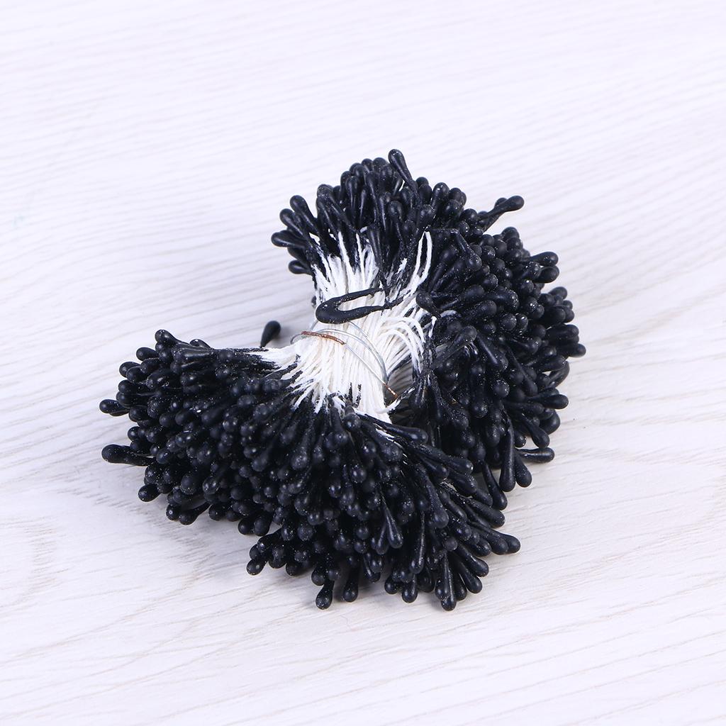 400Pcs Pearl Craft Supply Artificial Floral Buds Double Ended for Wedding Decoration Gift Wrapping Butterfly Bee Antenna