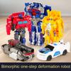 Transformation Car Anime Robot Model One Step Deformation Robot Toys Deformation Car Action Toys.