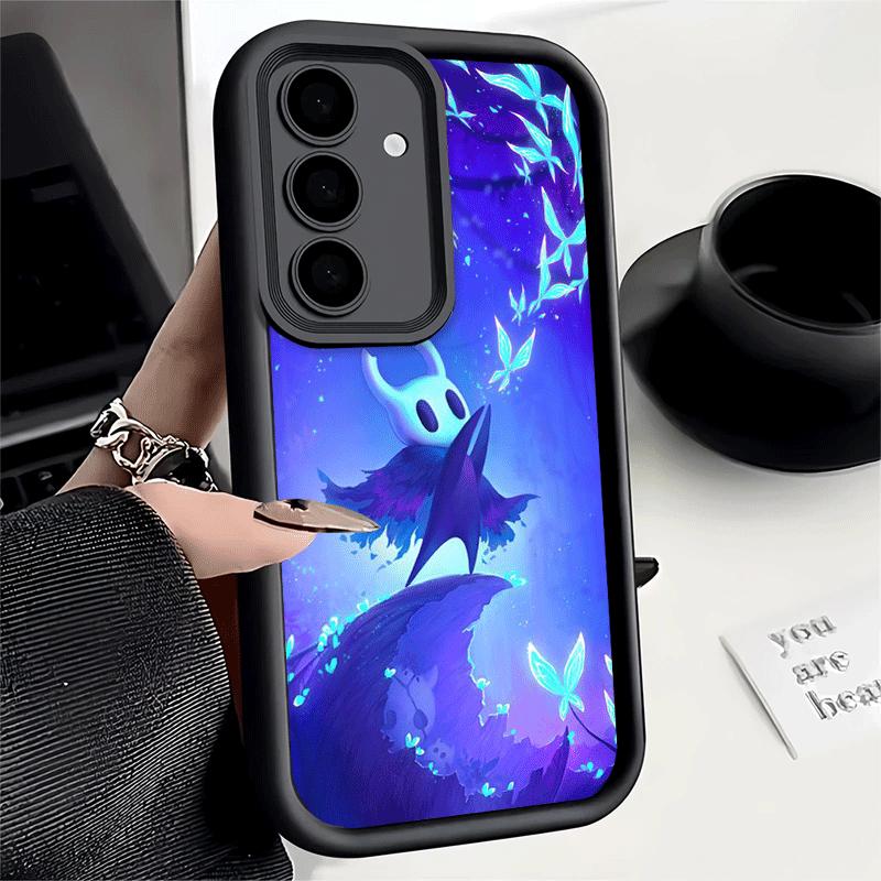 Phone Case for Samsung Galaxy S26 S25 Ultra S24 FE H-Hollow K-Knight Game Shell S23 Plus S22 + S21 S20 5G Soft Silicone Funda