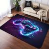Jungenzimmer Großer Gaming-Teppich 3D Spielteppich Controller-Design Kinder Krabbelspiel Anti-Rutsch Bodenmatte Zuhause Schlafzimmer Dekor Teppiche