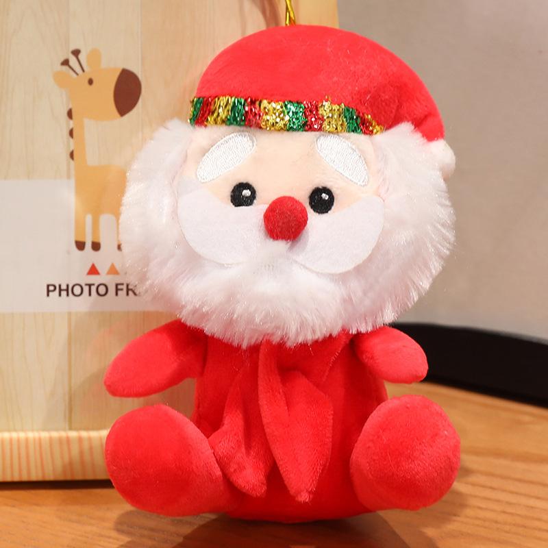 Santa Plush Christmas Toys Elk Dolls Snowman Elf Decoration Christmas Gifts