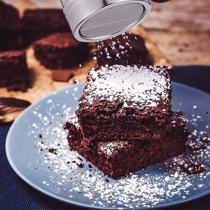 Shaker À Chocolat - CAILIYA - Acier Inoxydable - 16 Pochoirs Barista - Cuillère Doseuse - Stylo De Barista