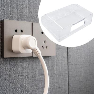 Wodoodporna osłona gniazdka elektrycznego Osłona wtyczki Gniazdko Ochronna Obudowa do Sypialni