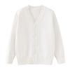 4-12 år Kid Strikket Cardigan Coat Vinter V-hals Knapp Genser
