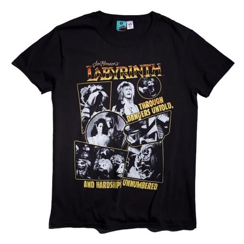 Labyrinth Unisex Adult Through Dangers Untold T-Shirt