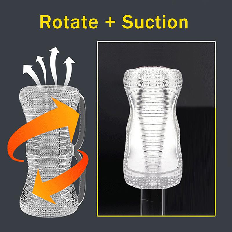 12cm Männlicher Masturbator Transparente Gelee Künstliche Vagina Echte Muschi Für Männer Penis Trainer Gliedvergrößerer Sexspielzeug