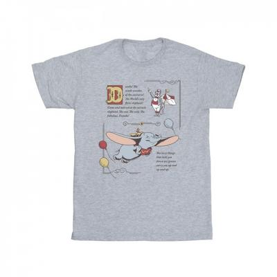Herren Dumbo Story Book Page T-Shirt