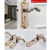 Vintage Bedroom Interior Door Lock Easy Install Interior Door Knobs Door Handle Lock Set  Indoor