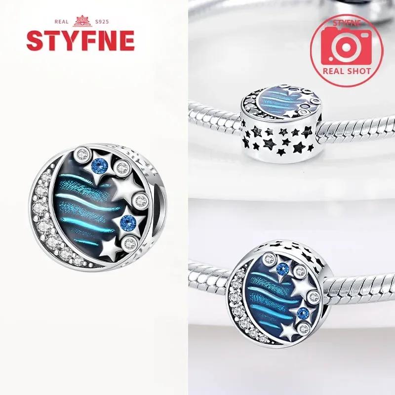 copper Astronaut Spaceship Space Collection Charm Bead Charms Bead Charms Compatible With Authentic Bracelets for Women Do It Yourself Jewellery Gift