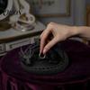 Stabile Schmuckschale 3D-gedruckte Drachenschale, Gewickelte Figurine Schlüsselschale, Fantasy-Kreatur Schreibtisch-Organizer für Ohrringe Halsketten, Kreative Dekoration