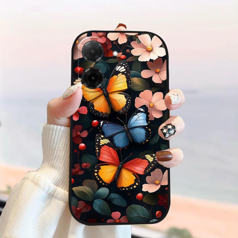 Für Xiaomi Poco C71 Hülle 25028PC03I 25028PC03G Silikon Weiches TPU Handyhülle Hüllen Für Redmi A5 4G Mode Luxus Schutzhüllen