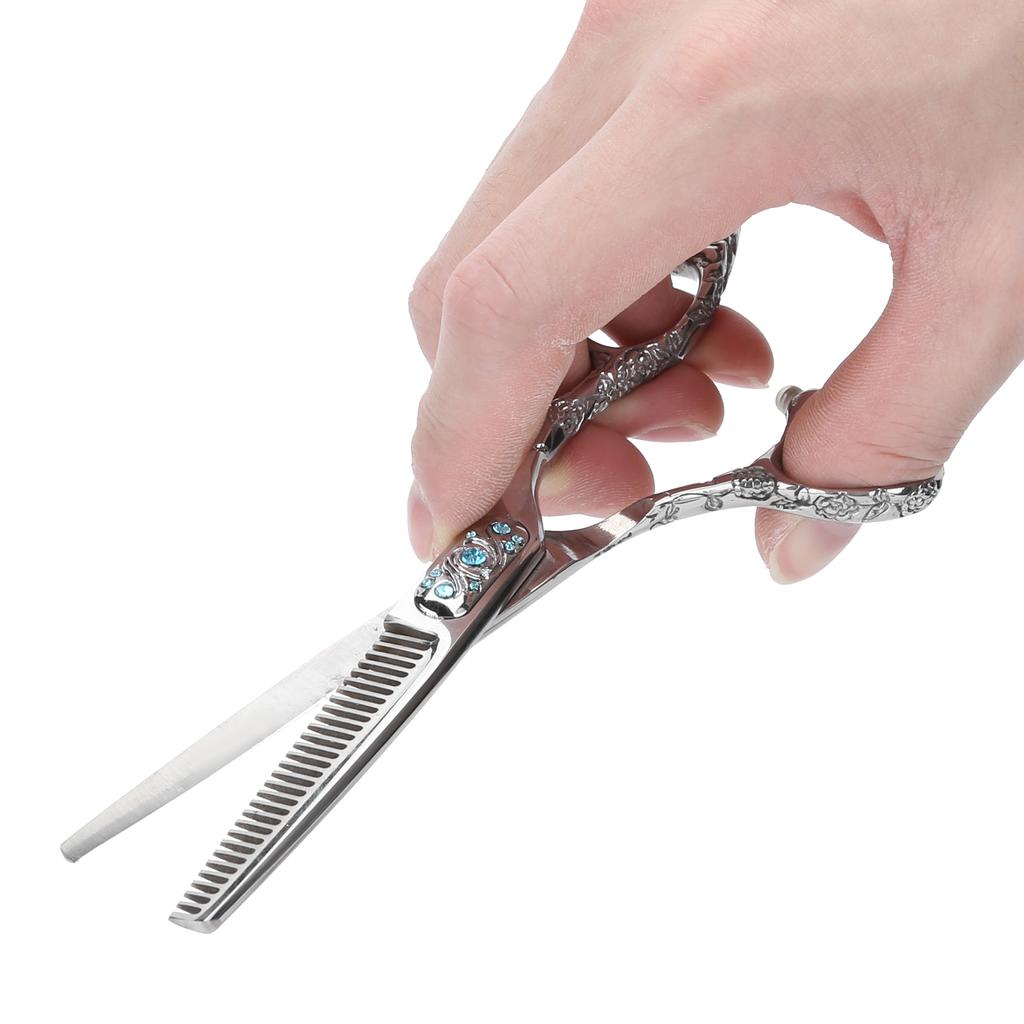 Professional Hairdressing Scissors Salon Hair Trimming Cutting Scissors Set with Storage Bag
