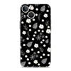 Phone Case For iPhone 17 Cases iPhone Air 16 15 12 13 14 Pro Max 7 8 Plus 16Pro iPhone11 Clear Soft Cover Elegant Flower