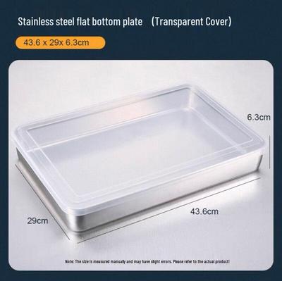 304 Stainless Steel Rectangular Tray