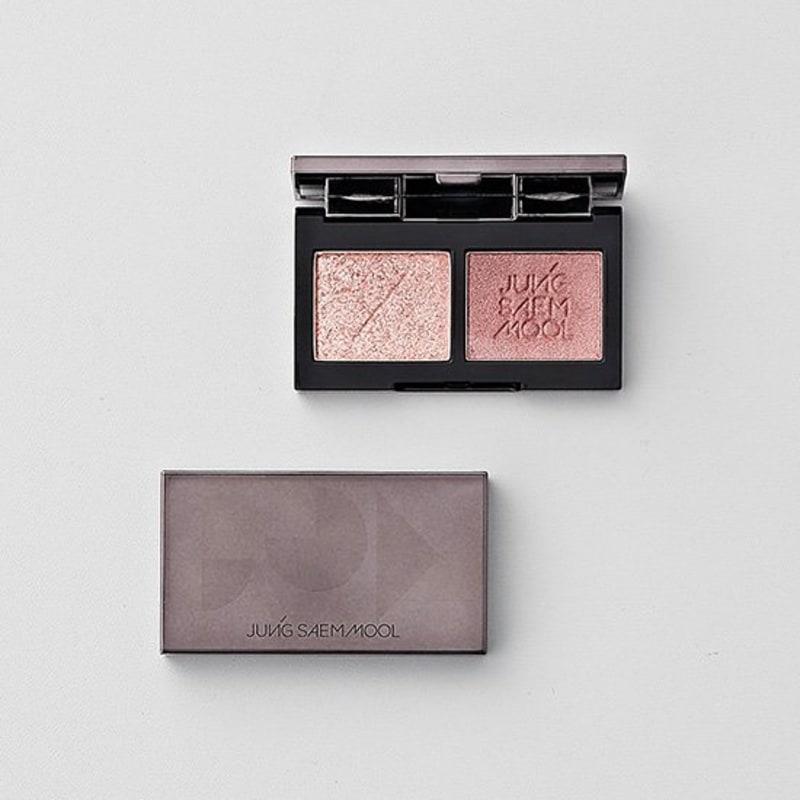 [Jung Saem Mool] Refining Eyeshadow Double 2 Types (Choose 1)