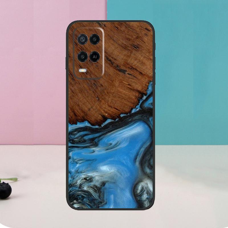 

Hybrid Wood Resin Case For Oppo A78 A98 A58 A18 A38 A74 A94 A54 A15 A17 A57 A6 A5 Pro A16 A76 A96 A40 A60 A80 OPPO A6 Pro