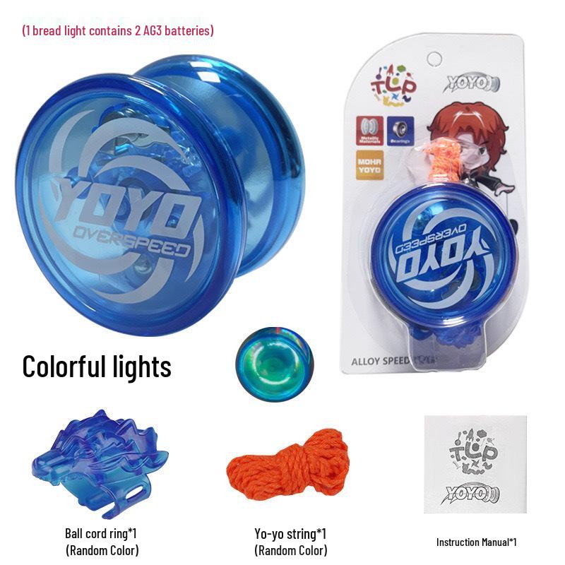 Alloy Luminous Yo-Yo for Kids - Competition Grade, Sleep & Live Play 