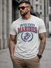 Vintage United States Marines Shirt, Retro USMC Eagle Globe & Anchor Tee