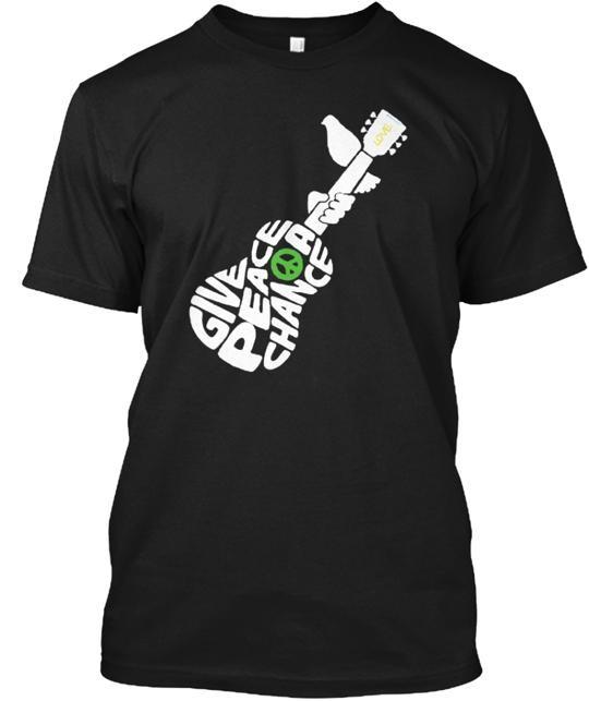 Give Peace A Chance Promote World T-Shirt L